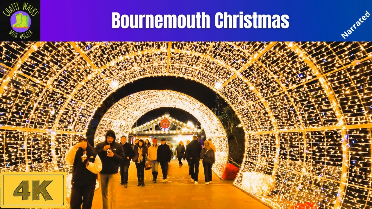Bournemouth's Christmas Tree Wonderland and Alpine Market - a beautiful festive walk with Explorizm