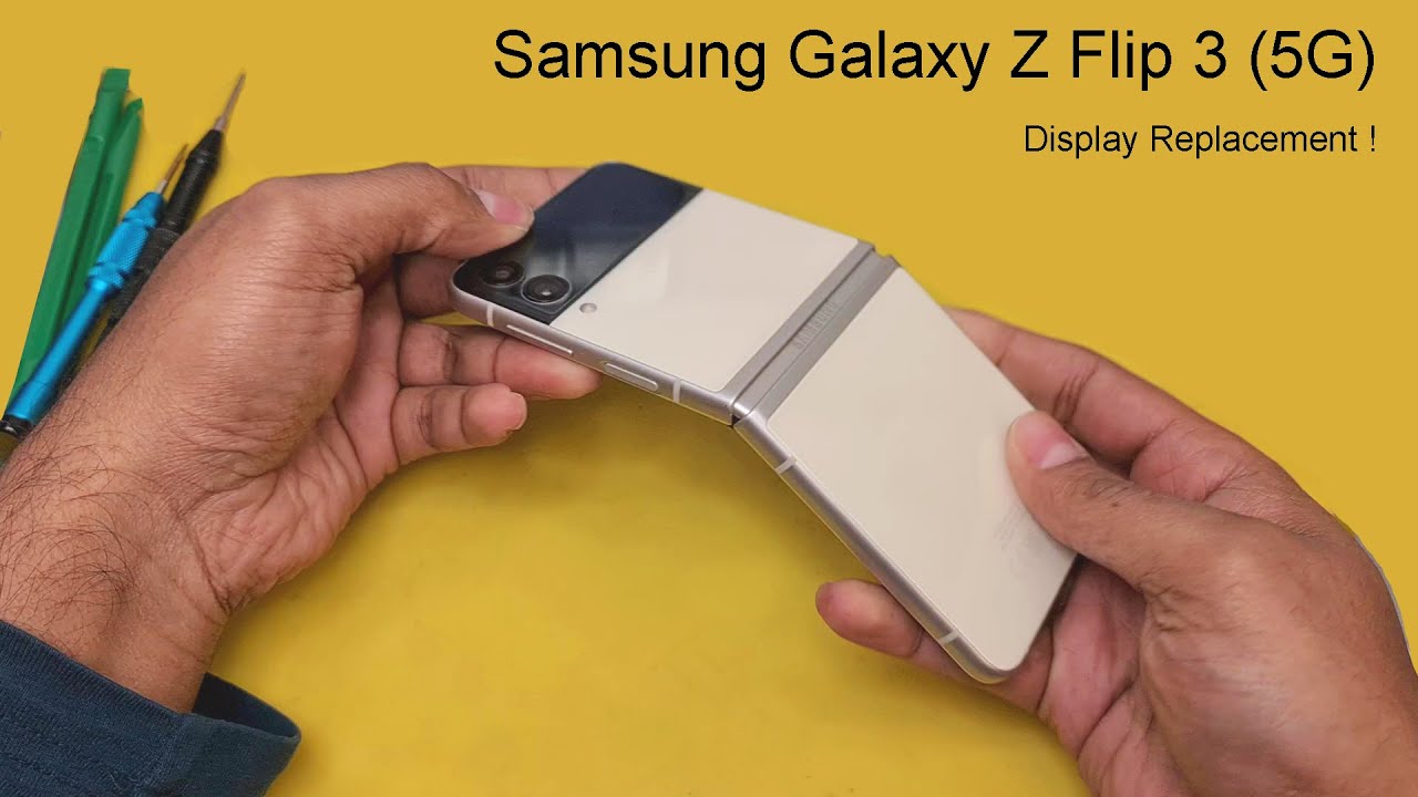 Samsung Galaxy Z Flip3 5G Full Display Screen Replacement