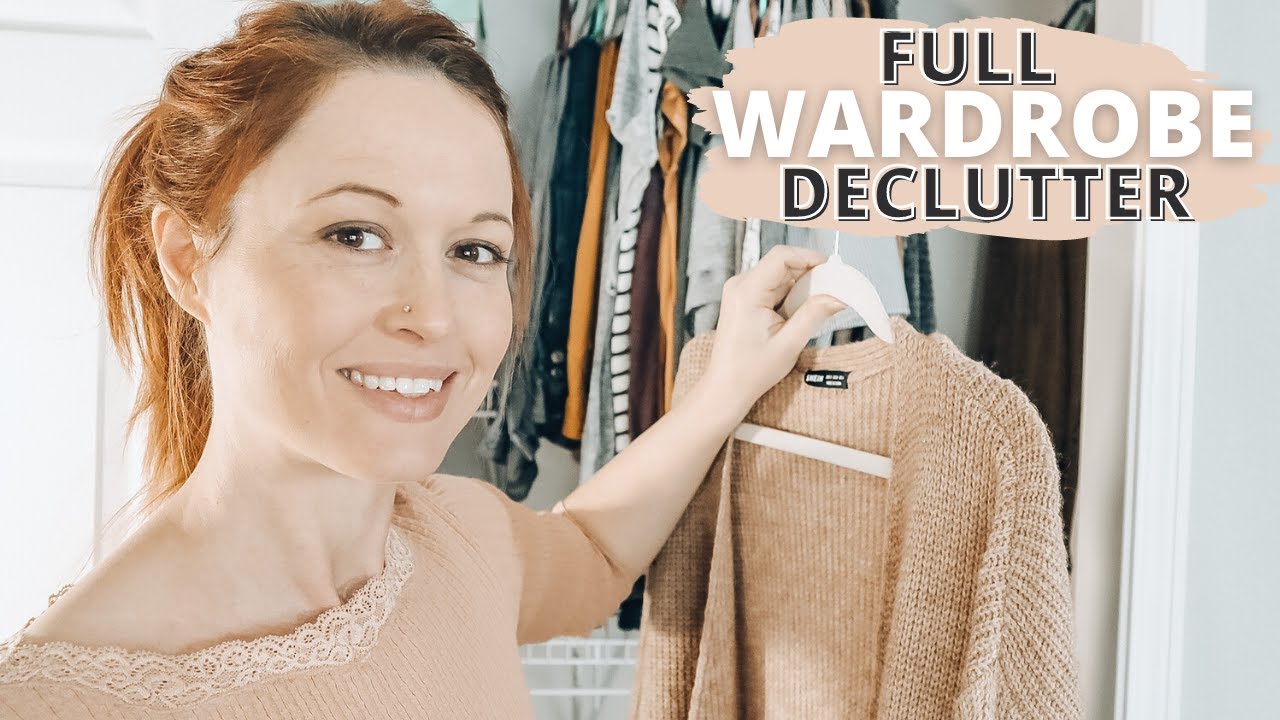 Full-Year WARDROBE Declutter | Minimal Wardrobe
