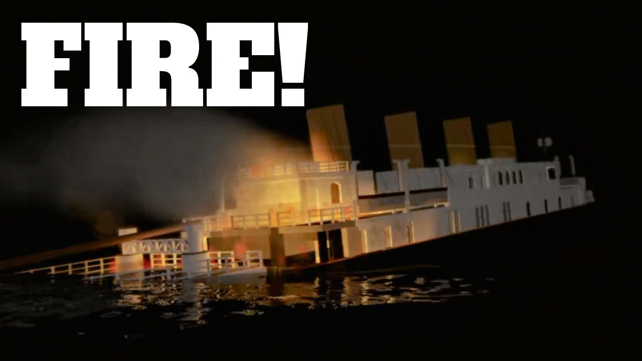 The Sinking Of The RMS Titanic 5 || Roblox || Sail And Sink Simulator