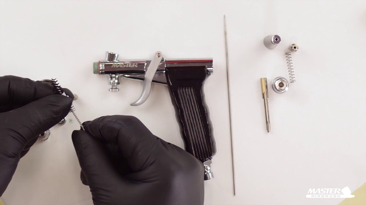 U.S. Art Supply | How-to-Clean and Disassemble a Trigger-Action Airbrush