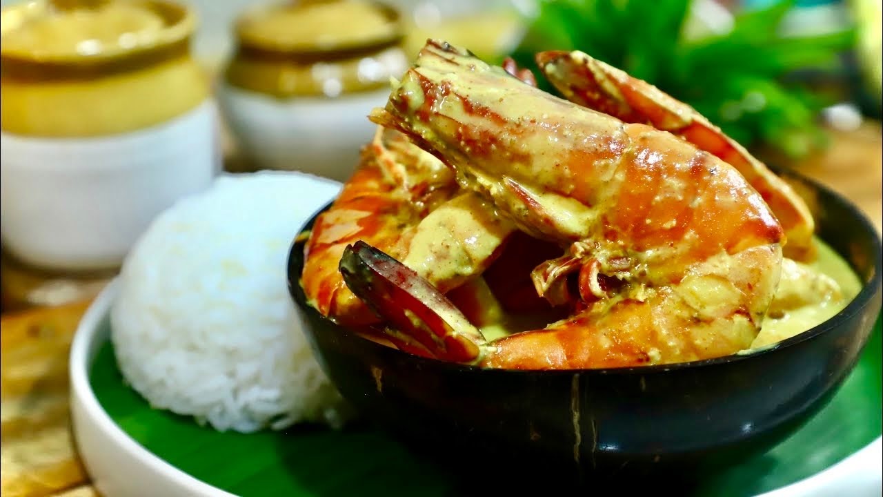 চিংড়ির মালাইকারি গ্যাস না জ্বালিয়ে মাইক্রো ওভেন এ || Chingrir Malaikari Microwave oven recipe 