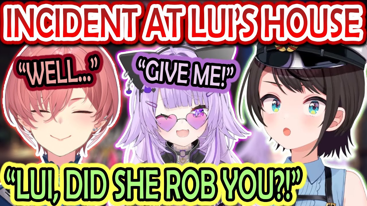 Okayu Forces Lui to Host a Party Then Robs Her While Subaru Just Watches