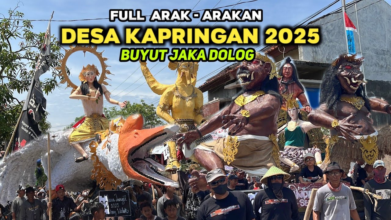 FULL Arak - Arakan KAPRINGAN 2025 Unjungan Buyut Jaka Dolog | Desa Kapringan Krangkeng indramayu 