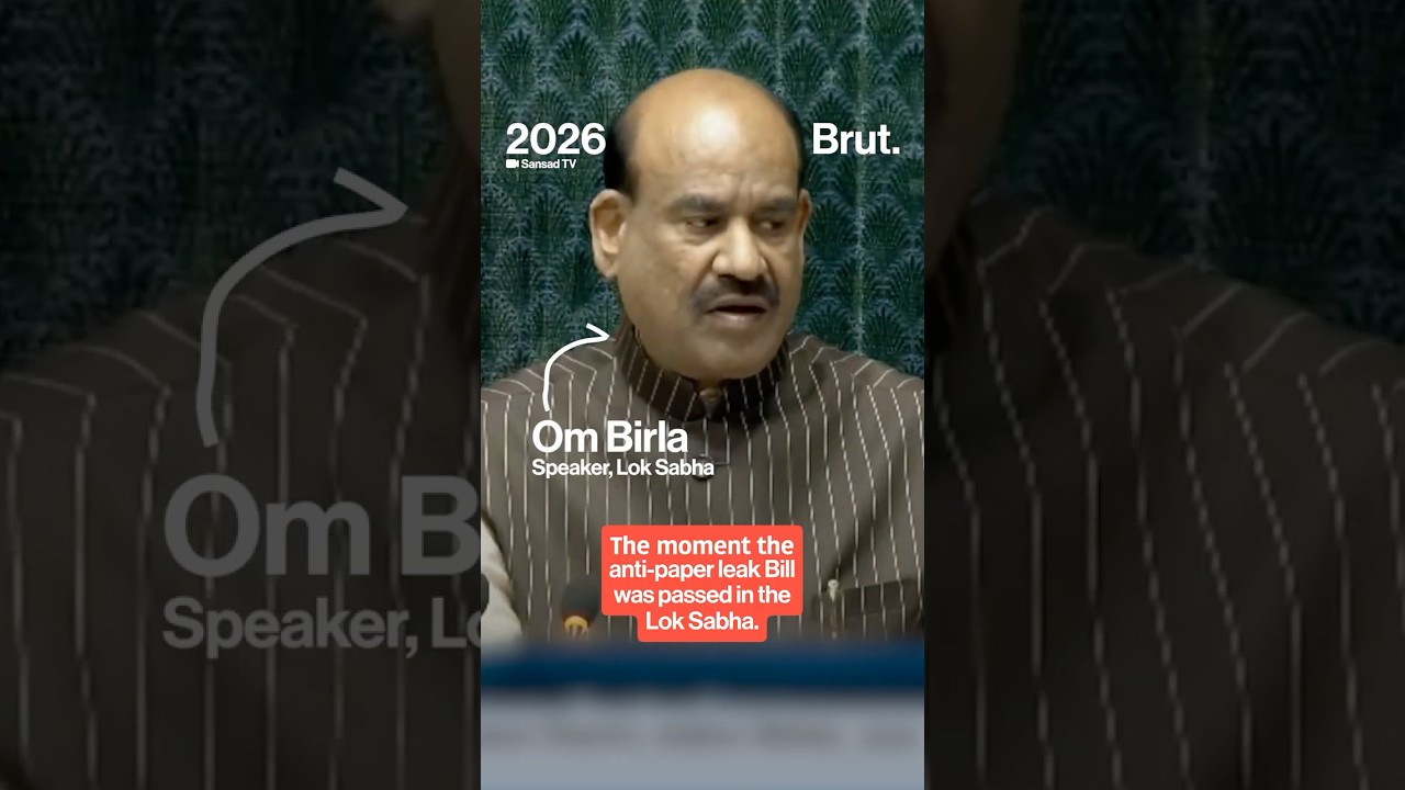 Amid uproar, Lok Sabha passed the Anti-Paper Leak Bill✍️