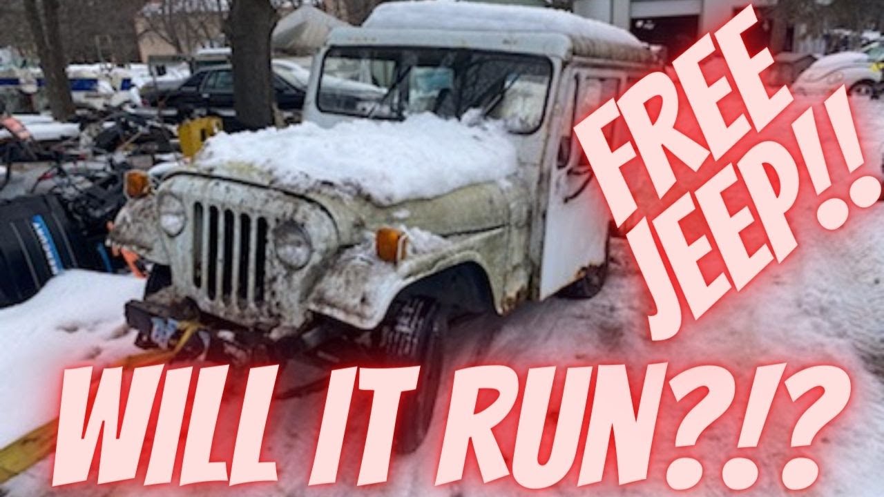 Free 1975  DJ5 Mail Jeep!! Off the road for over 20 years! Will it run?!? Right hand drive things!