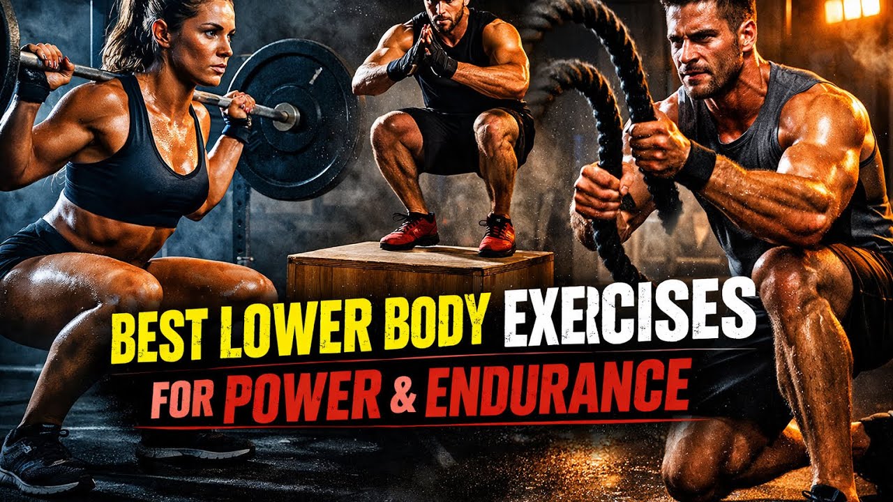 Best Lower Body Exercises for Power and Endurance