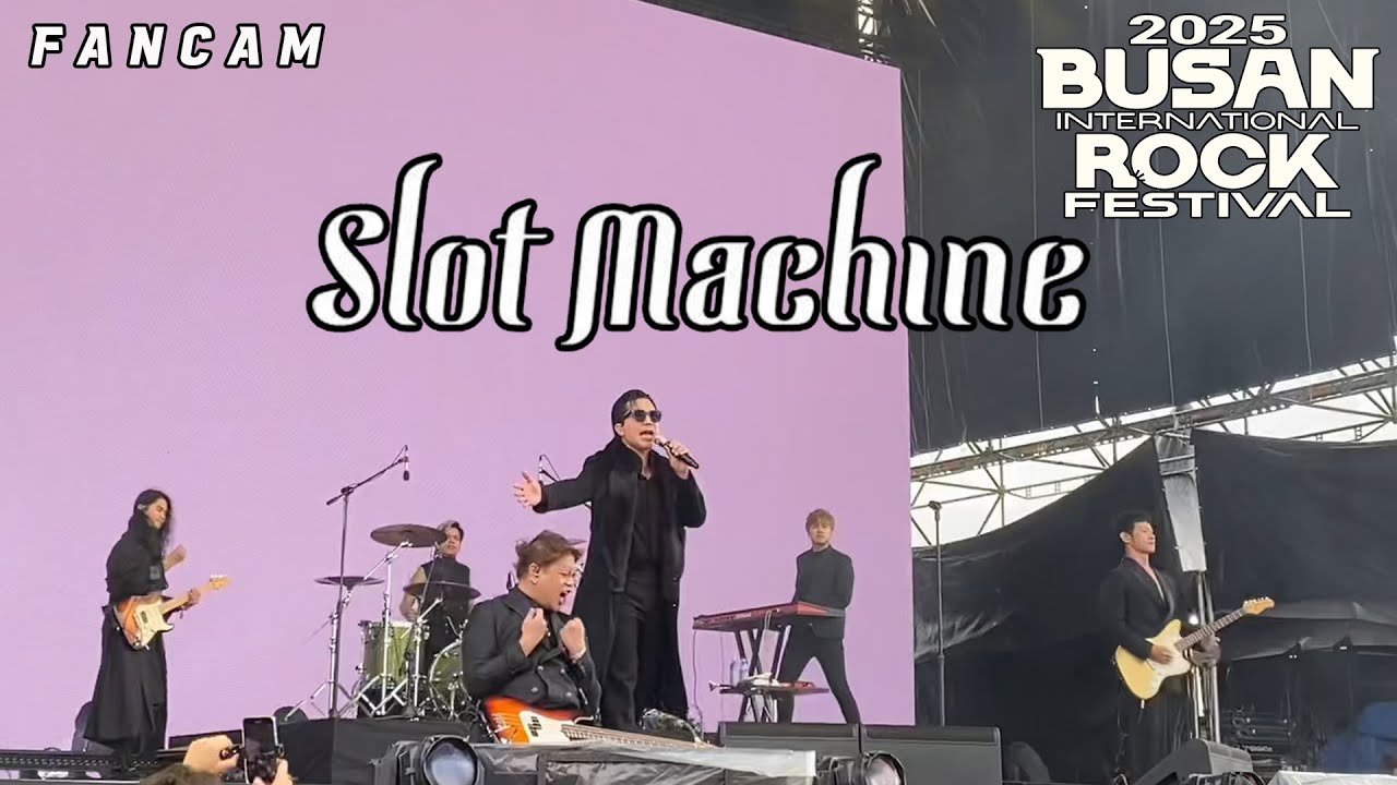 SLOT MACHINE(슬롯 머신) FULL LIVE (2025.09.28.Busan International Rock Festival 2025,  Samnak Eco Park)