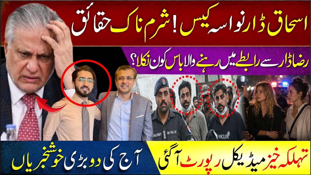 🔴 Raza Dar Case Latest Update | Ishaq Dar, Maryam Nawaz, Faisal Vawda & Major Political Developments