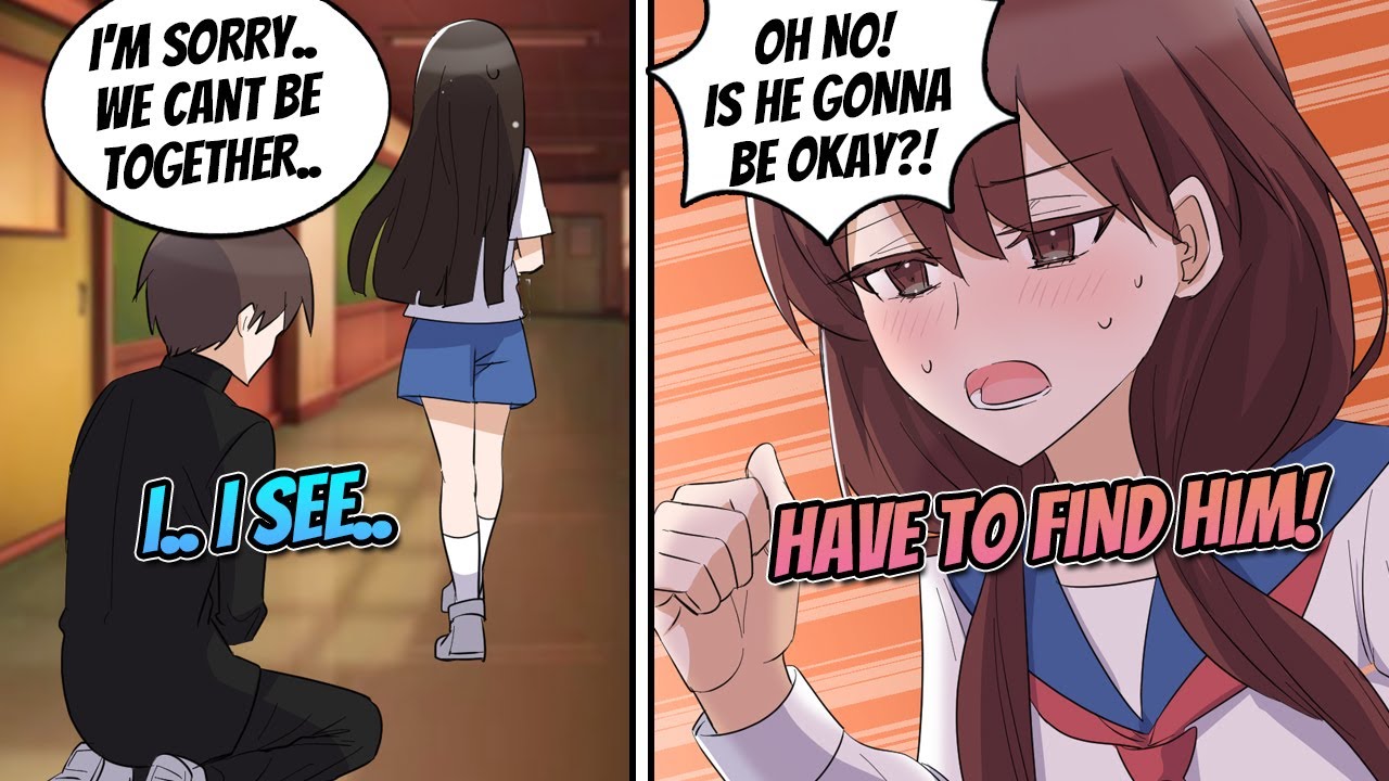 【Manga Dub】I confessed my love to a girl, and got rejected so my childhood friend embrace me【RomCom】