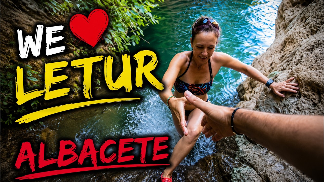 LA MEJOR PISCINA NATURAL DE ESPAÑA está en LETUR un pueblo de Albacete | Rutas por Albacete