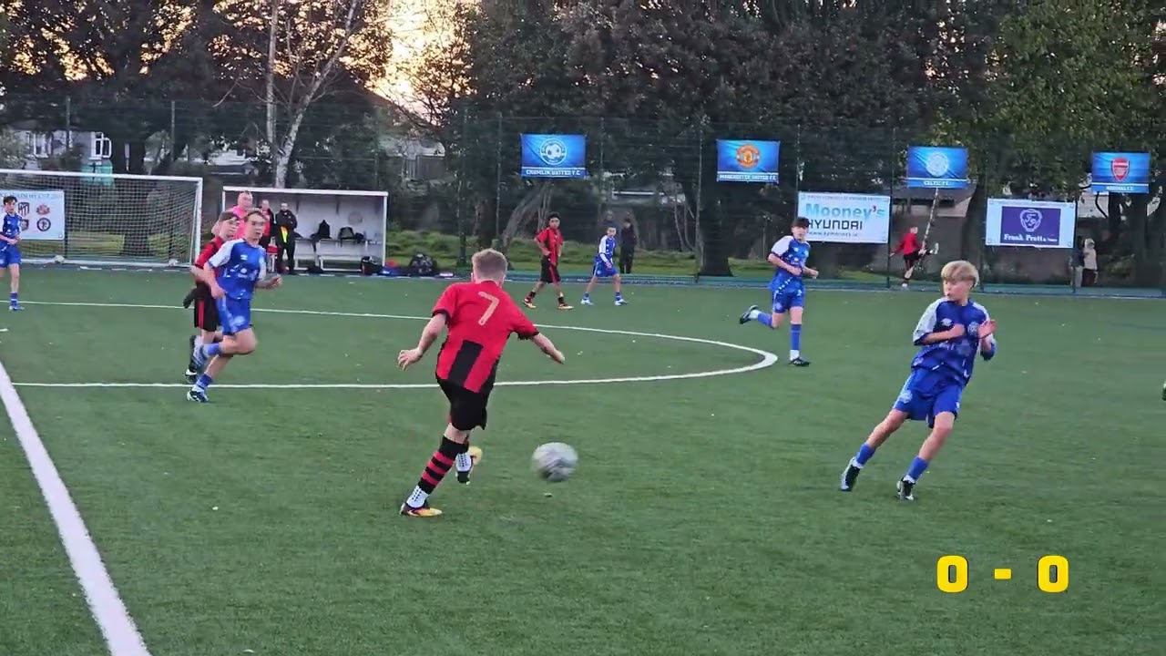 Crumlin United U14 Premier vs Cherry Orchard (home) 4K