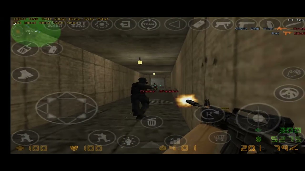 MAXIMO TILTEO en CS 1.6 Android cs_siege gameplay 