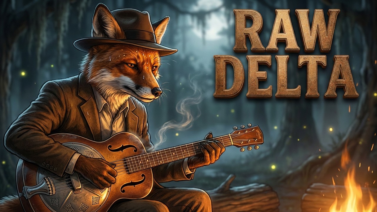 Delta Blues for Late Night Work - 2h30 Minutes | Basement 12 Club