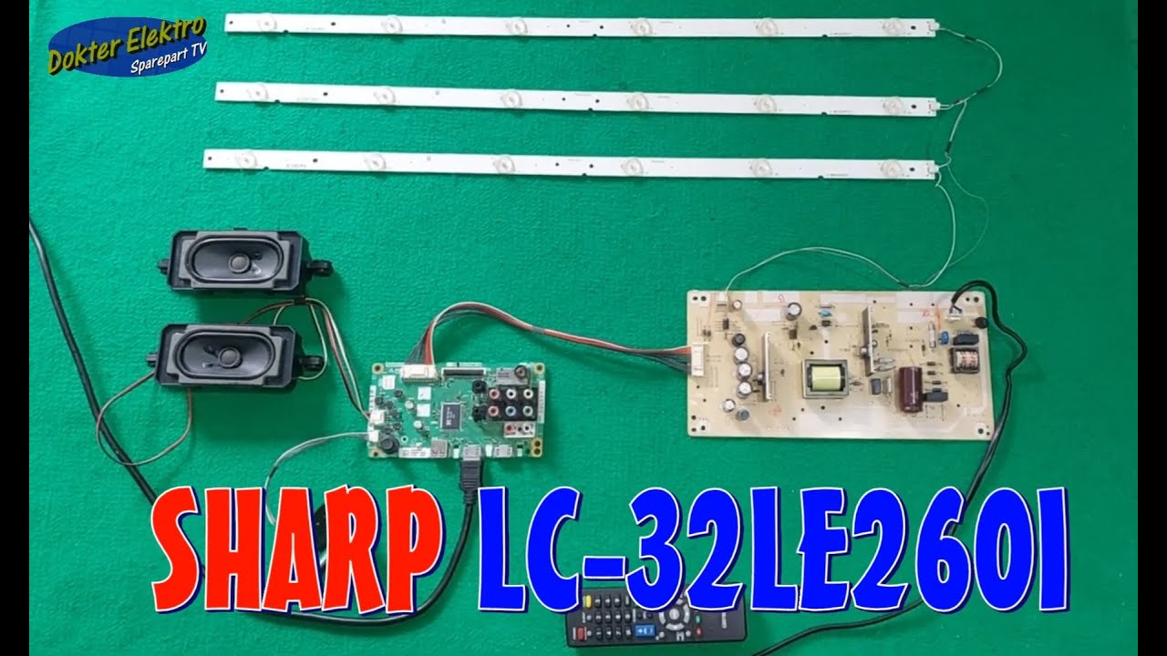 SHARP LC 32LE260I TESTED