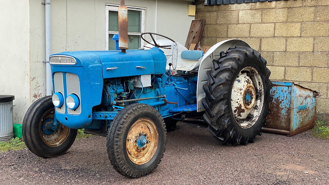 1963 Fordson Super Dexta Tractor For Sale by Public Auction - Friday 6th January 2023