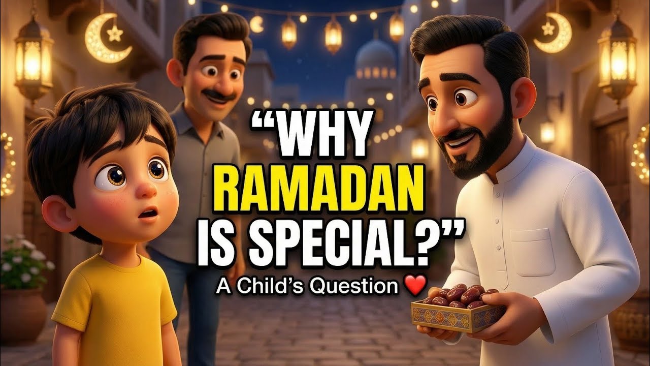 Tomorrow is Ramadan...A Child Asked Why it's Special 🌙 ❤️ #ramadanmubarak #ramadan #shorts