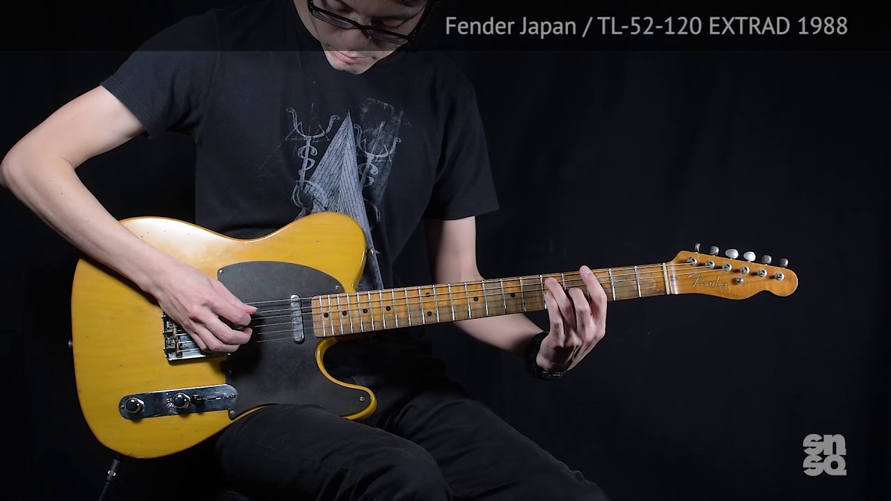 #00001 Fender Japan / TL 52 120 EXTRAD 1988