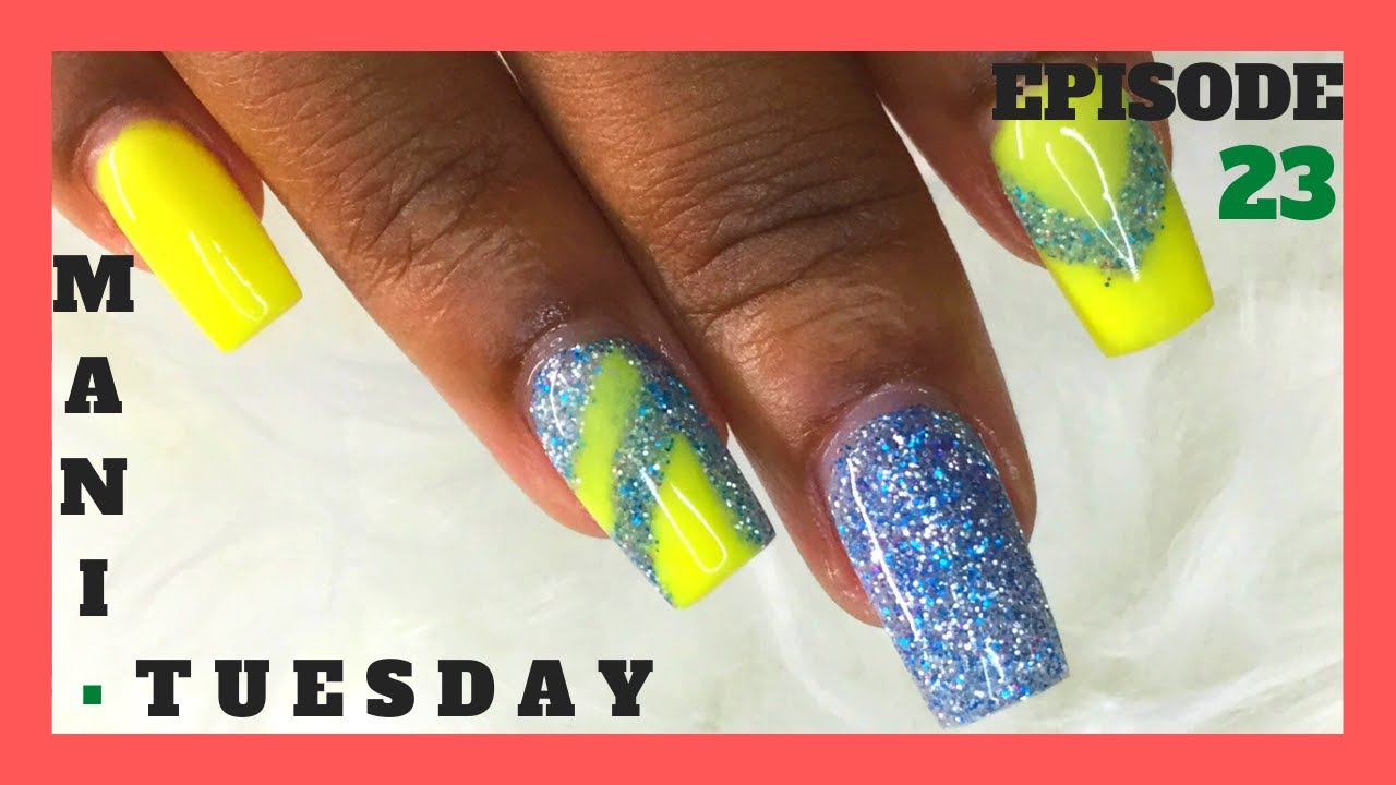 How to Create a Simple Summer Inspired Dip Powder Design | MANI TUESDAY