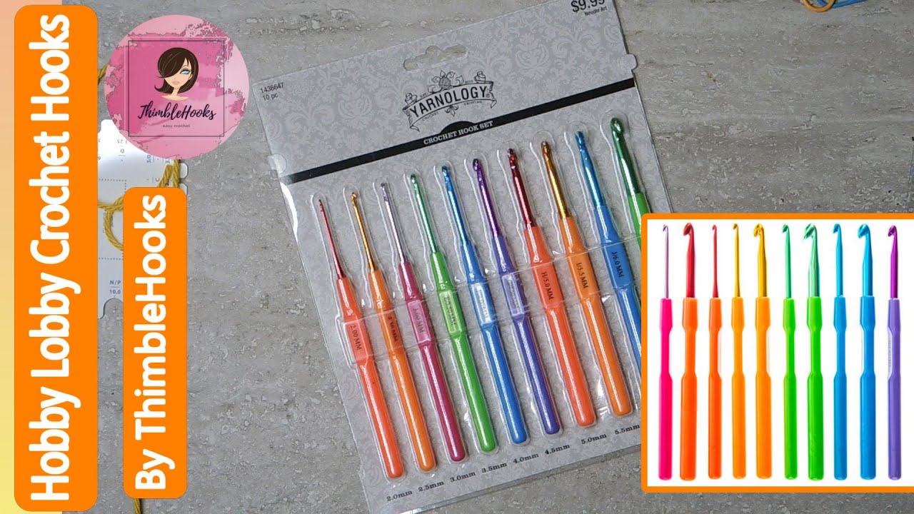 Обзор набора крючков для вязания крючком Hobby Lobby Yarnology №2 / COACHH