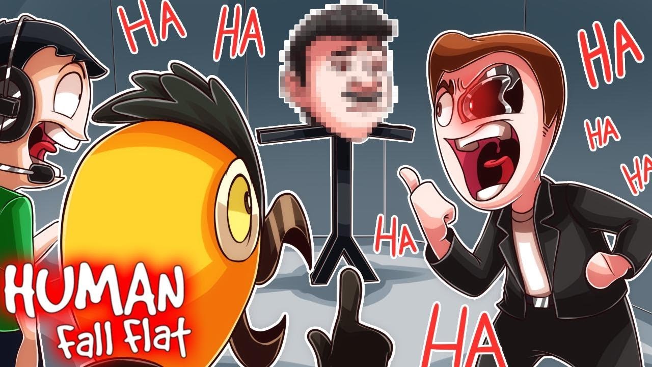 YOU'LL NEVER BELIEVE WHO WE FOUND! (Human Fall Flat Funny Moments)