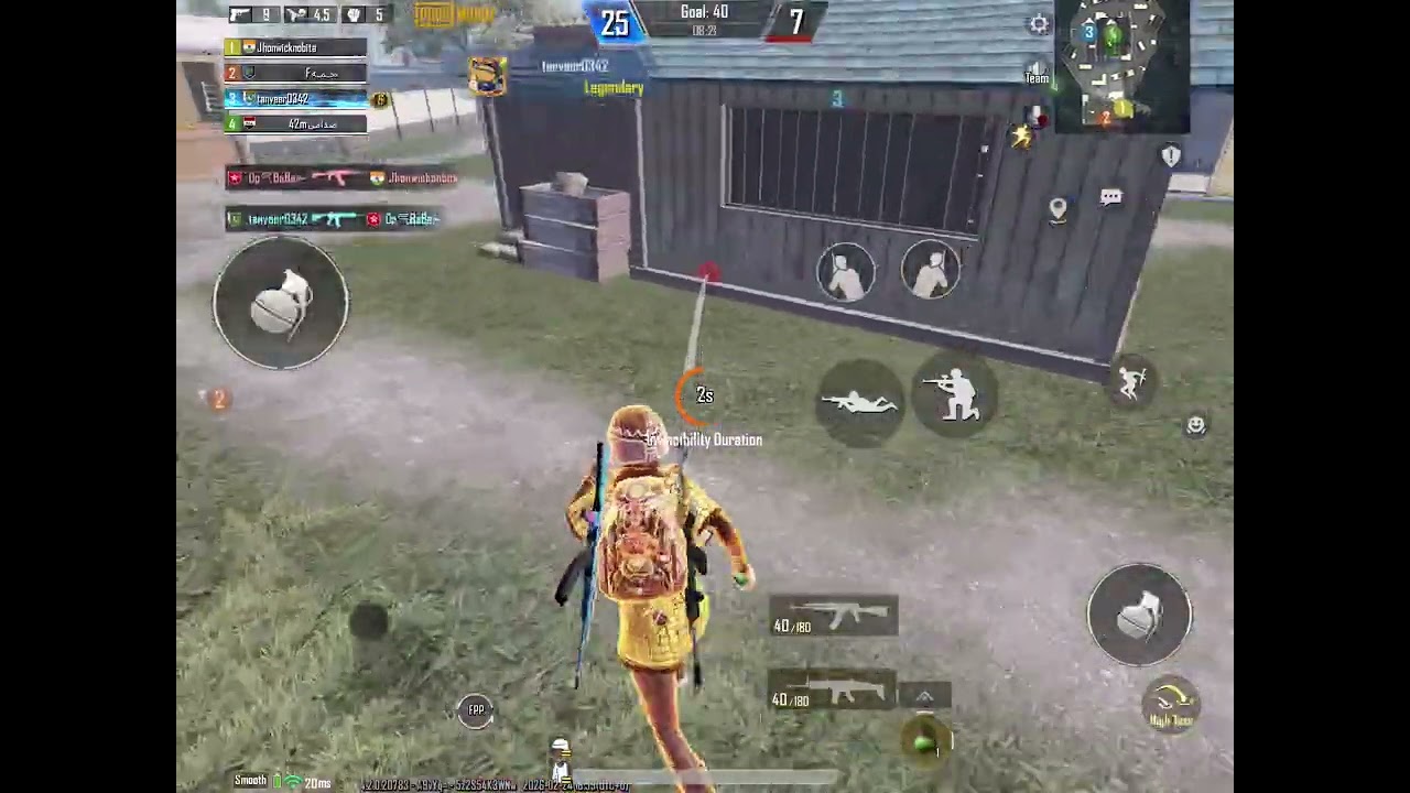 Playing tdm in PUBG 