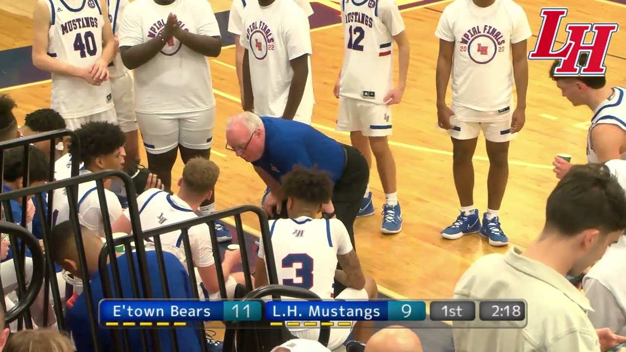 PIAA High School Basketball 1st Round Elizabethtown at Laurel Highlands 3/9/22
