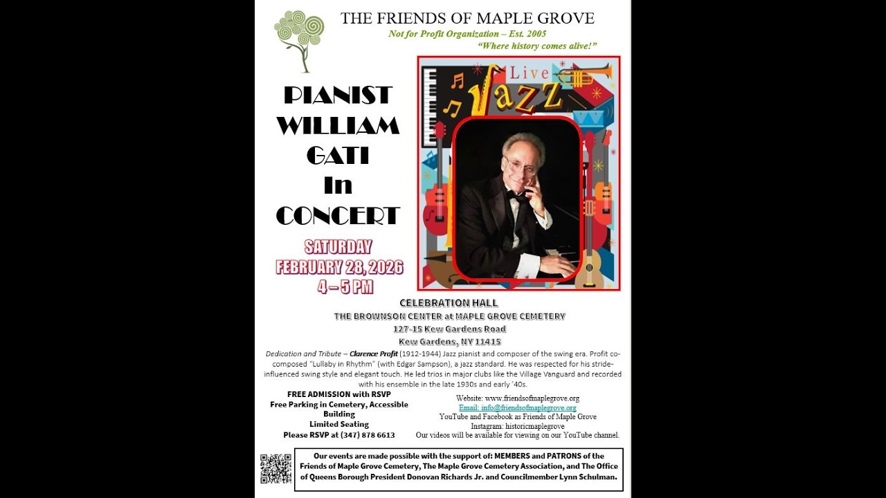 2/28/2026, FMG- Pianist William Gati In Concert