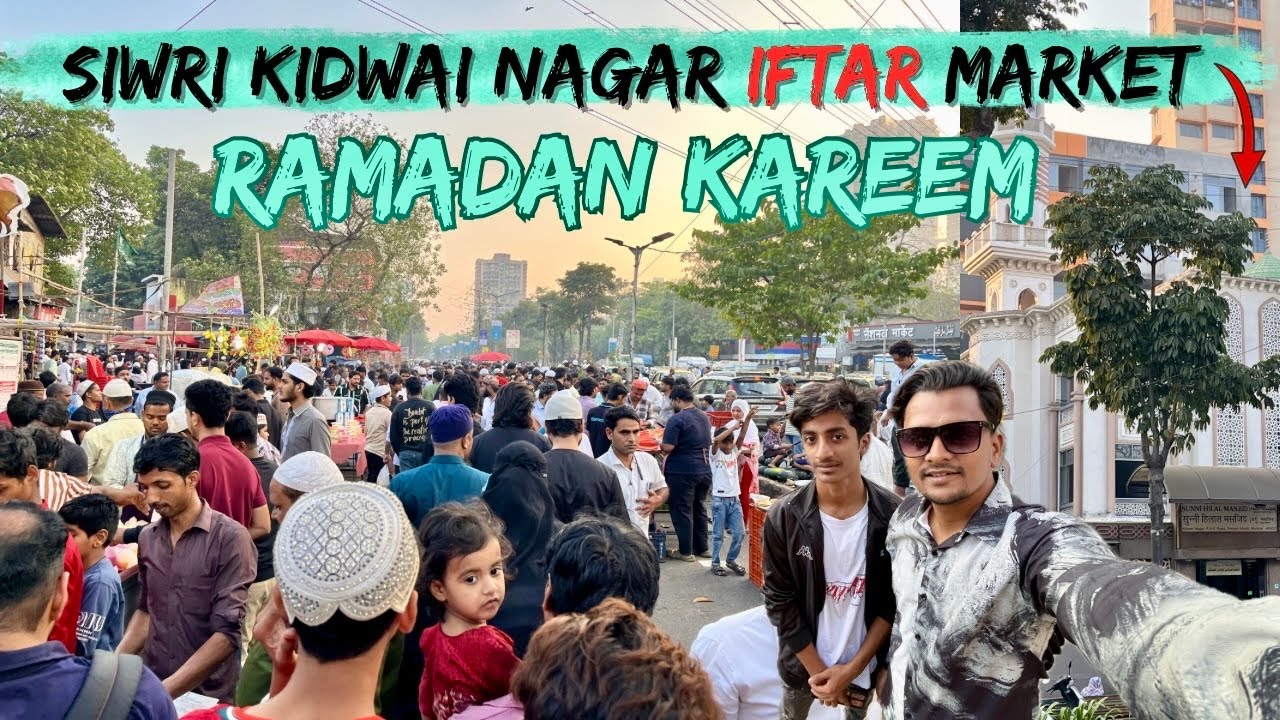 Wadala Kidwai Nagar Iftar Market | Ramadan Mumbai Siwri Iftar Market Explore | Ramadan Vlog 
