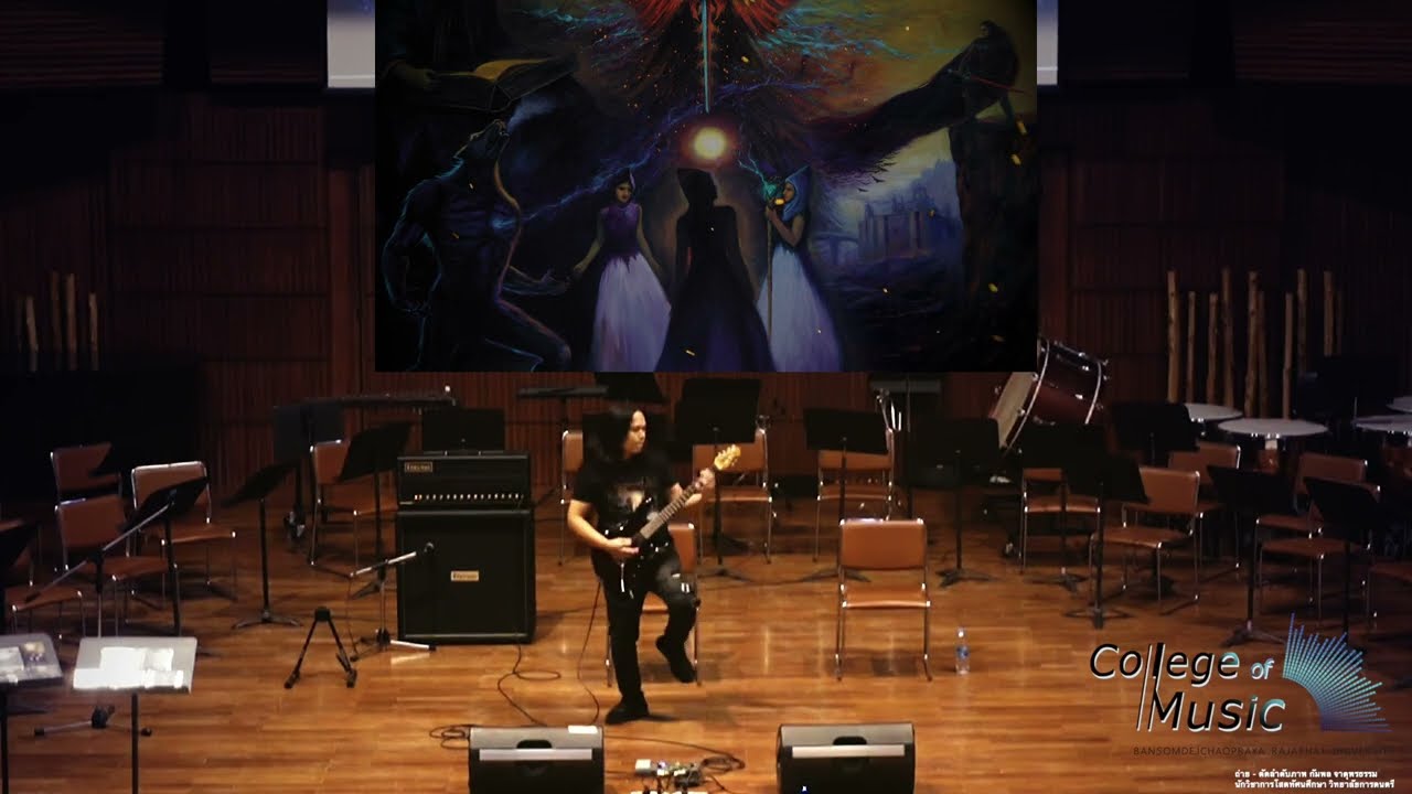 Biggie Phanrath (Melodius Deite) Live At College Of Music BSRU (Popular Music Department)