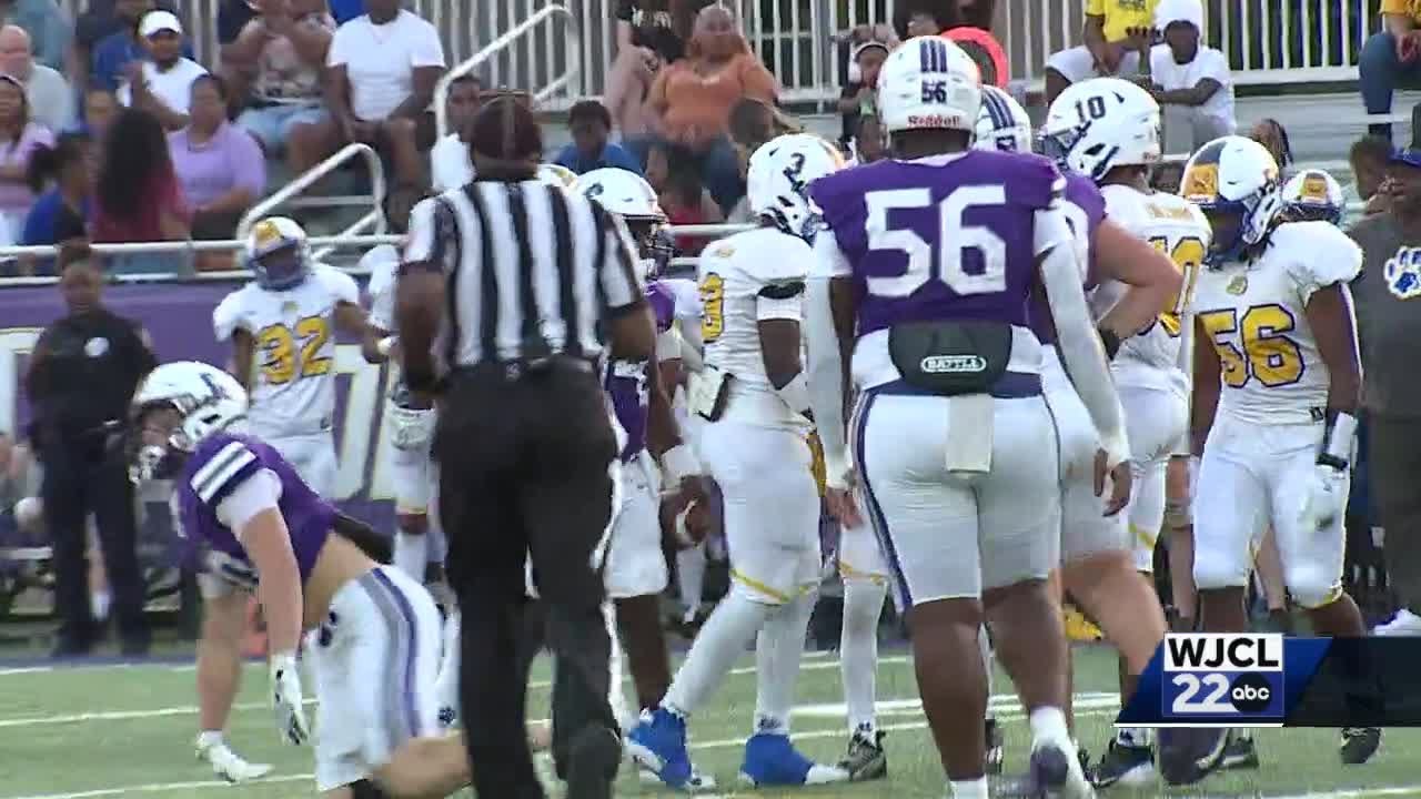 Savannah high school football game stopped due to fights