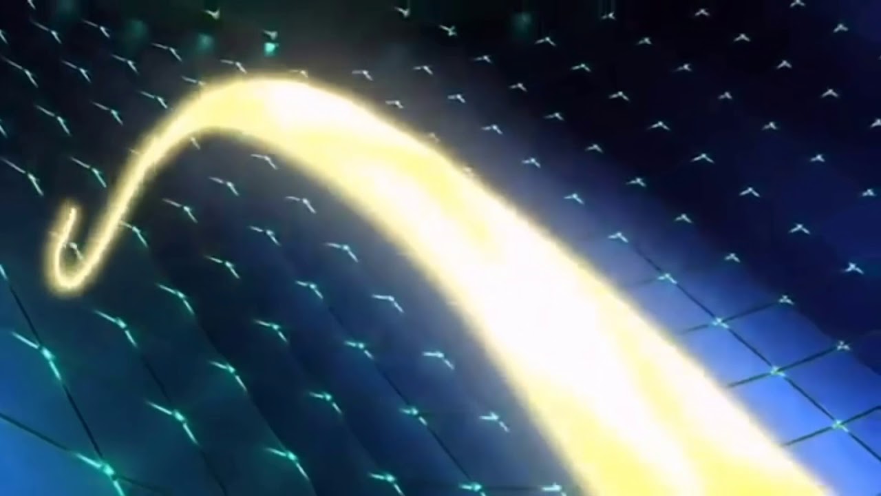 映画の白竜とシュウの登場シーン