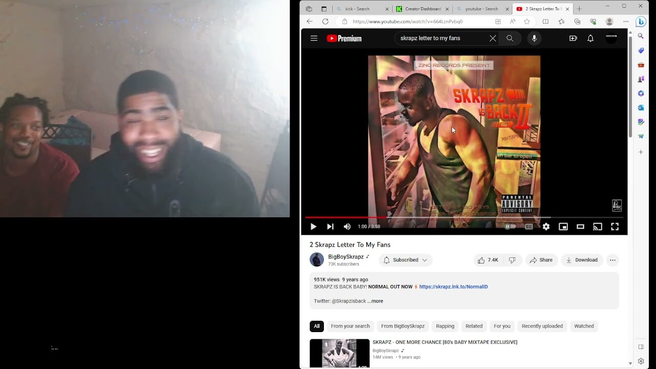 Skrapz - Letter To My Fans |Reaction