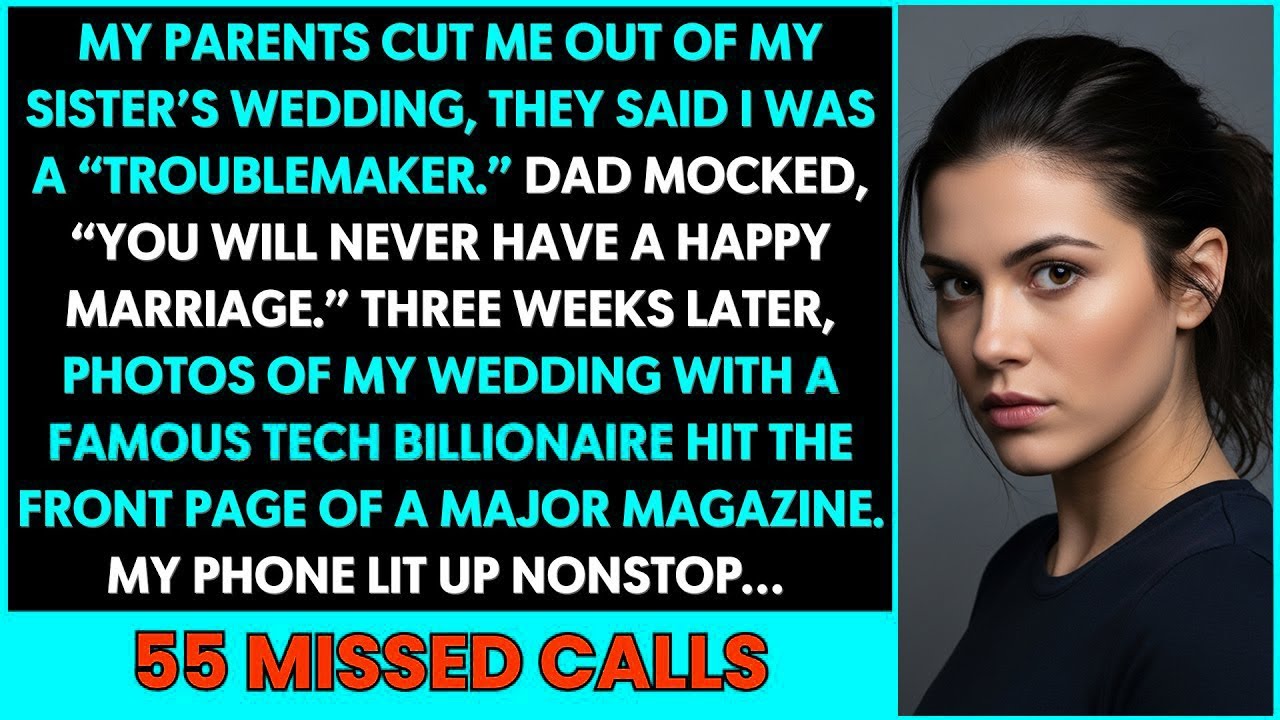 My Parents Cut Me From My Sister’s Wedding, They Said I Was a “Troublemaker.” So I…