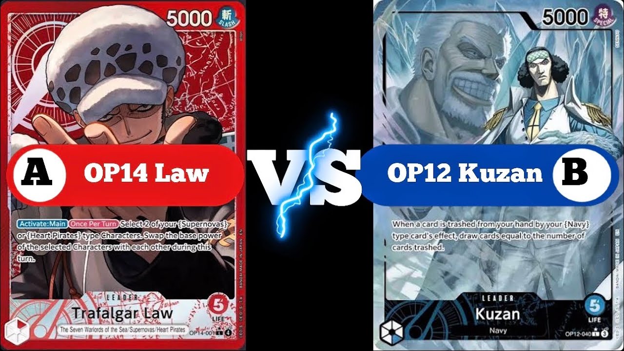 Overthinking kills - Law vs Kuzan OPTCG