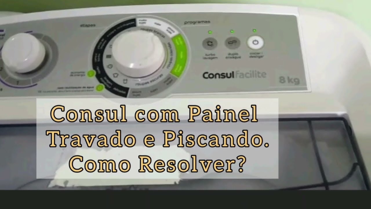 Consul painel travado.                   Como Resolver?