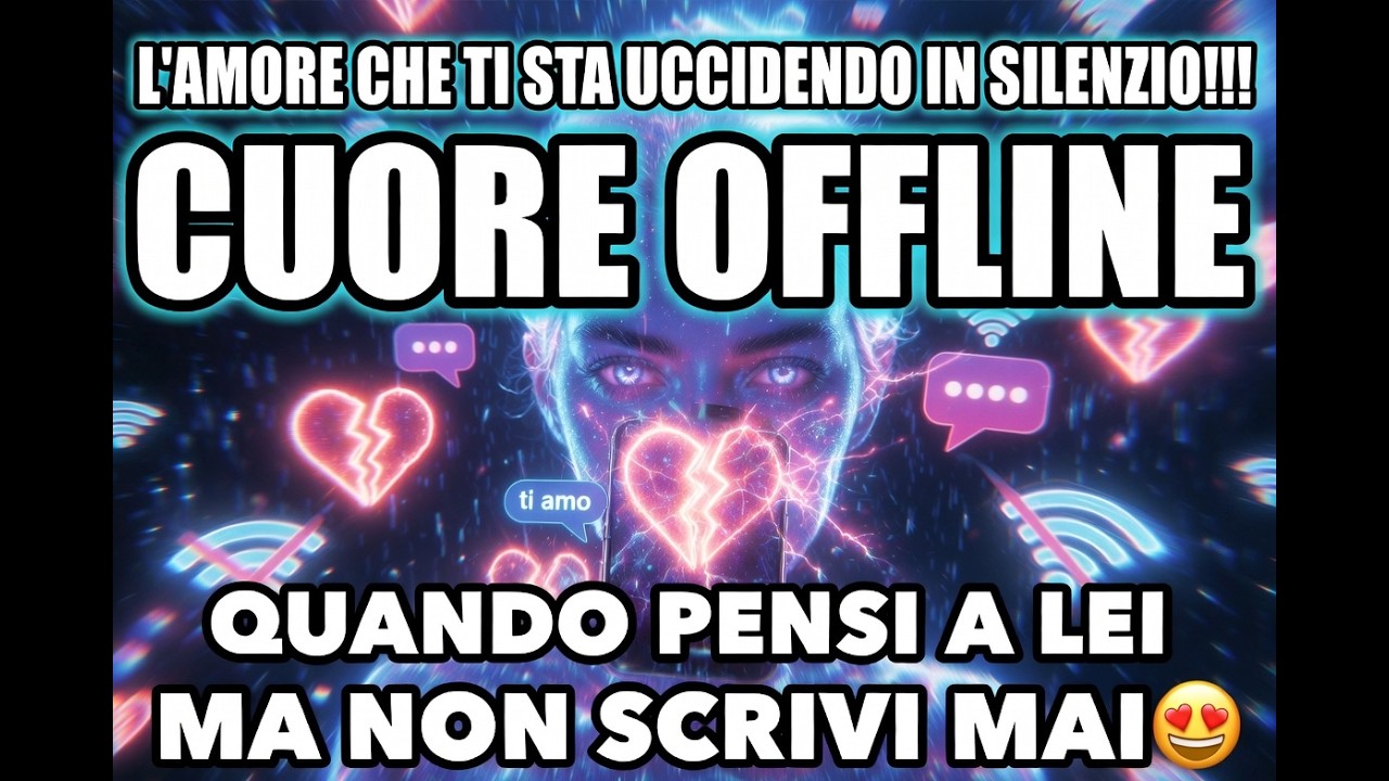 🎧 CUORE OFFLINE 💔   Canzone d&rsquo;amore digitale e malinconica &ndash; Official Audio