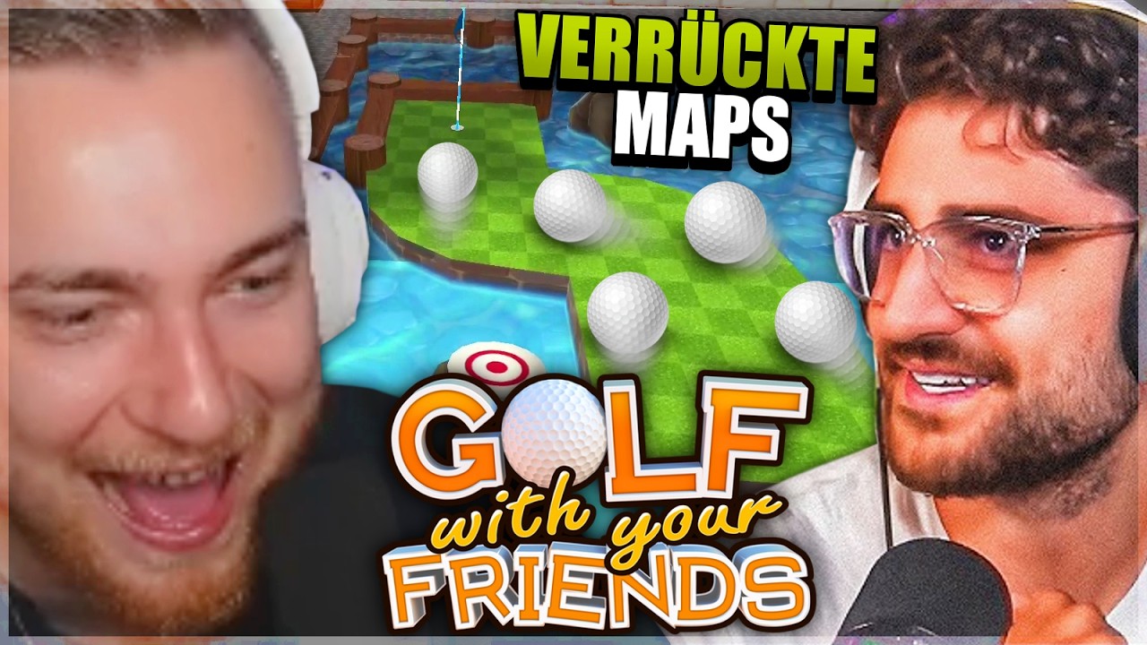 ⛳ DIESE MAPS sind VERR&Uuml;CKT 😱 Golf vs Eli, Ali, Kroko, Seyyn & Niki 🔥 | SolutionPlayz
