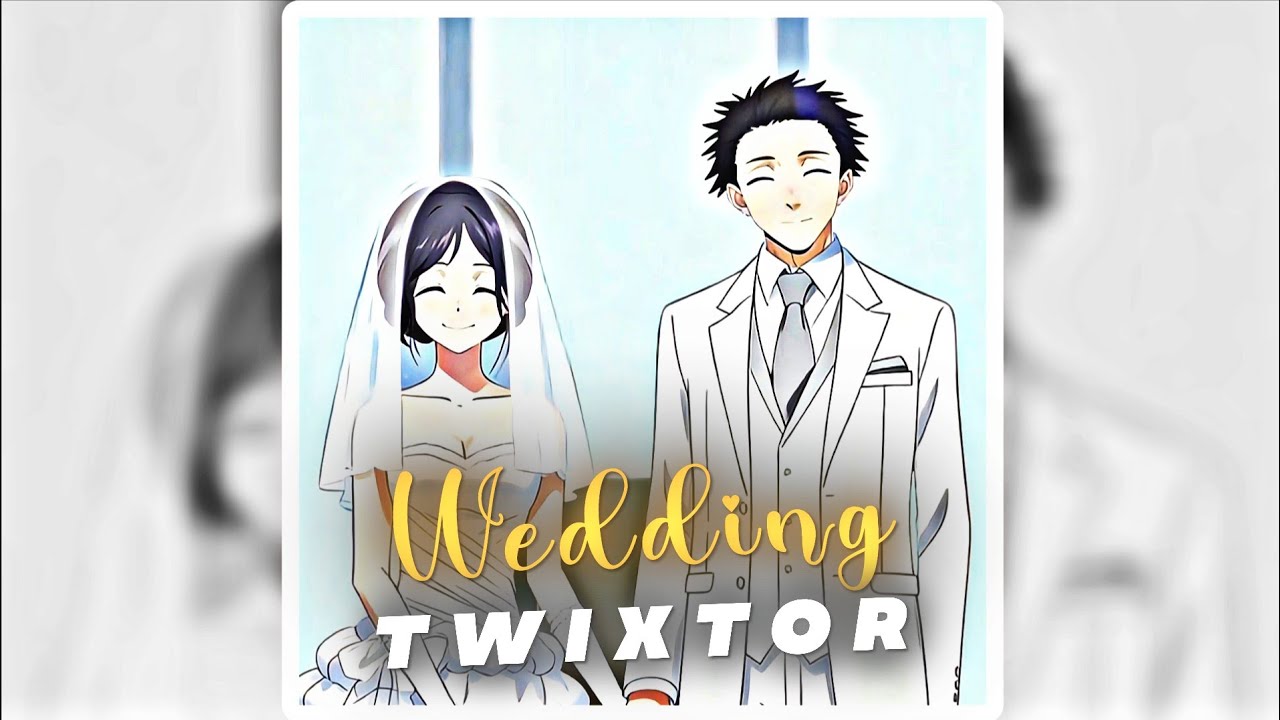 RINTARO AND WAGURI WEDDING TWIXTOR | FULL HD | FRAGRANT FLOWERS BLOOMS WITH DIGINITY ANIME TWIXTOR 