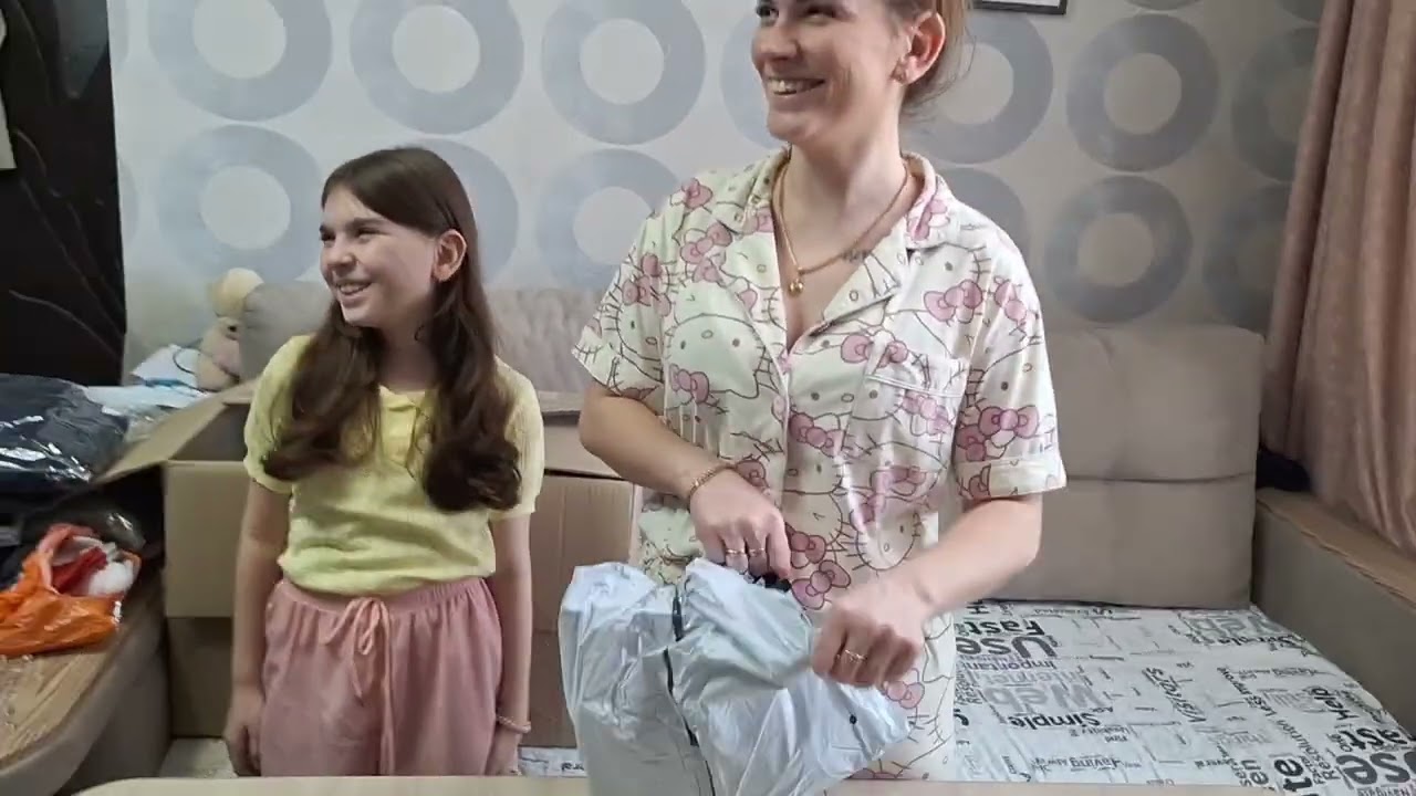 Открываем коробку с детьми и внуками❤️🔥💥#распаковка 