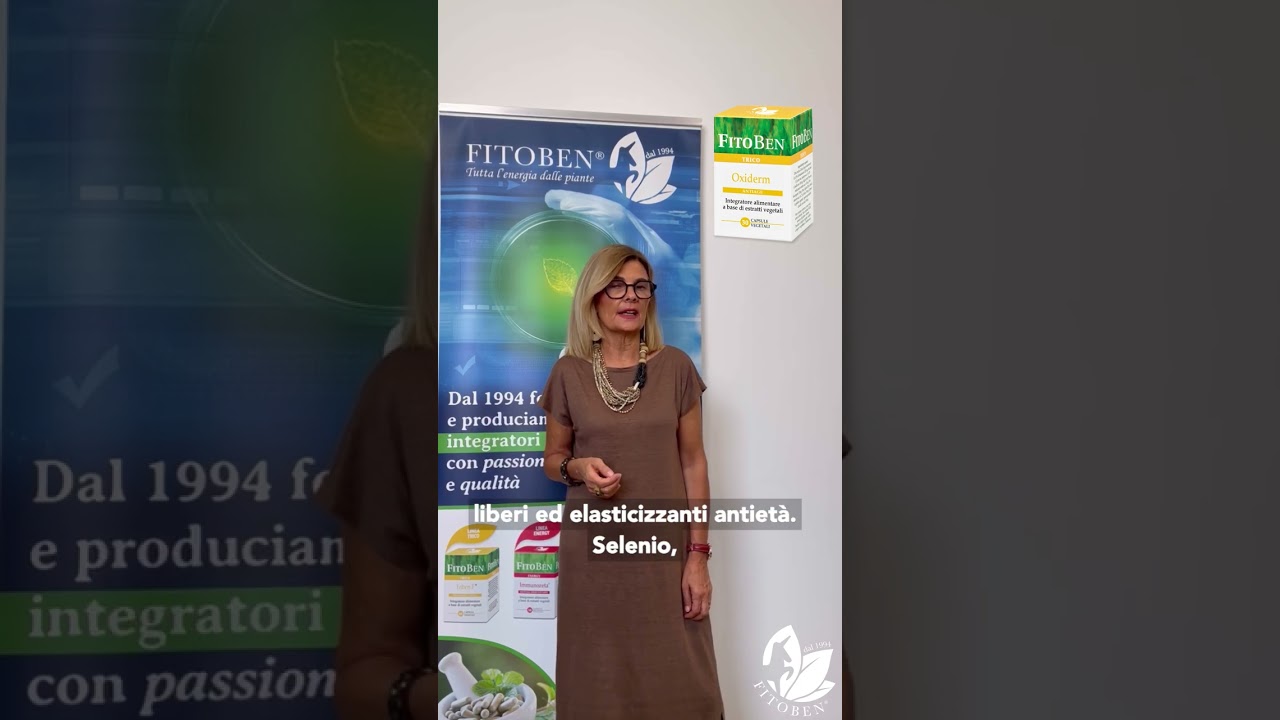Scopri 👉OXIDERM👈 integratore naturale utile a contrastare l&rsquo;invecchiamento cutaneo