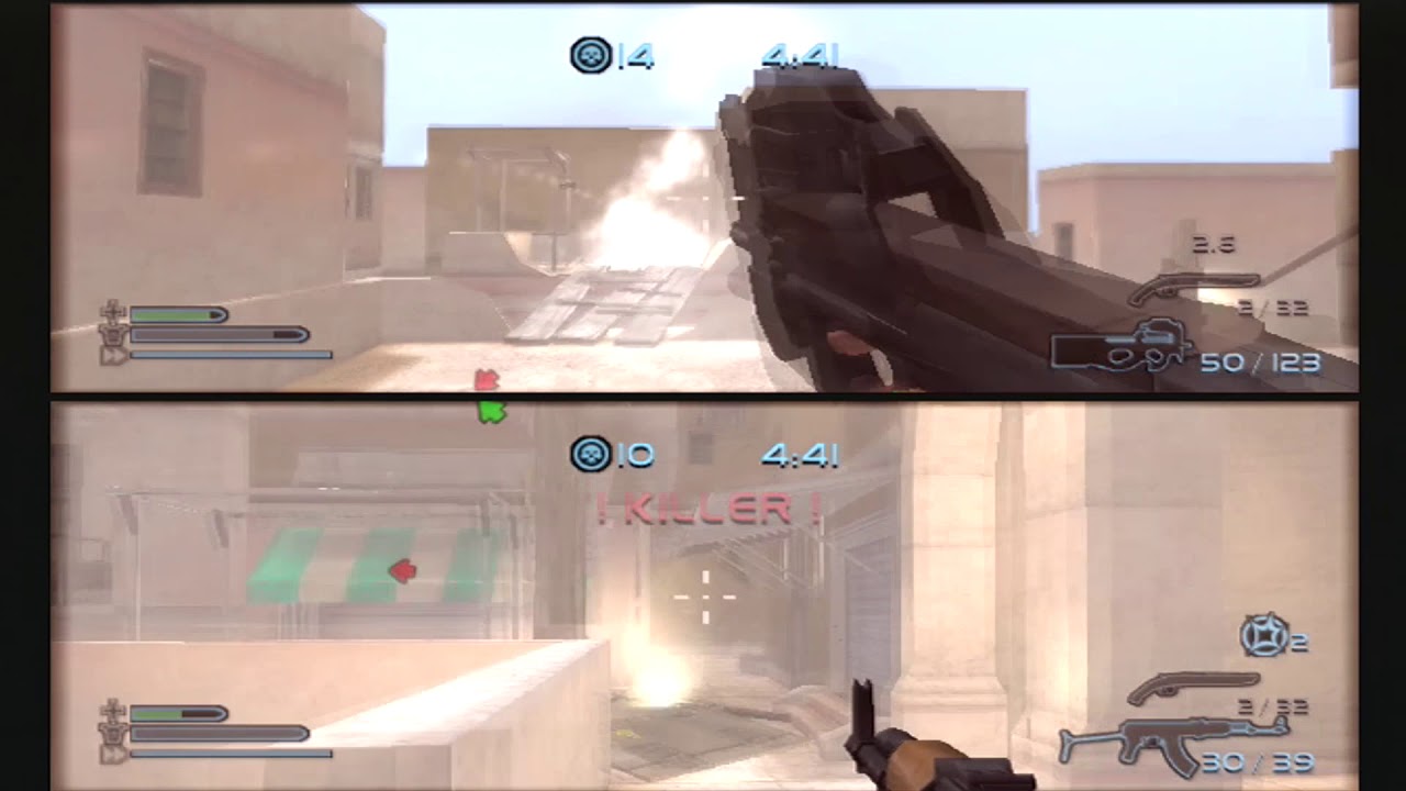 Cold Winter (PS2) Multiplayer Deathmatch