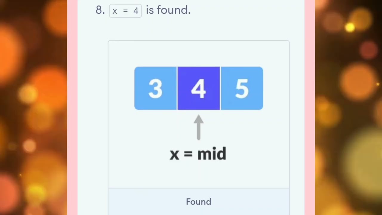 CS3251 UNIT 2 Binary  search in C