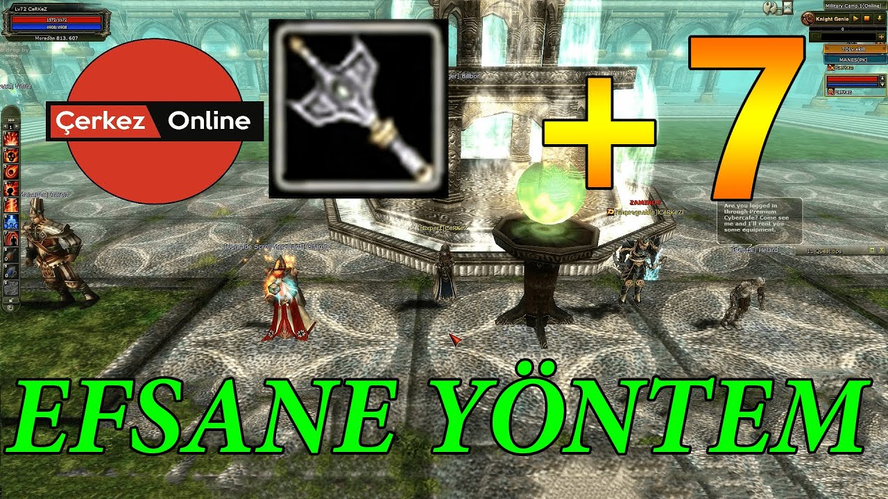Knight Online 70 Quest Staff +7 Upgrade Tertemiz
