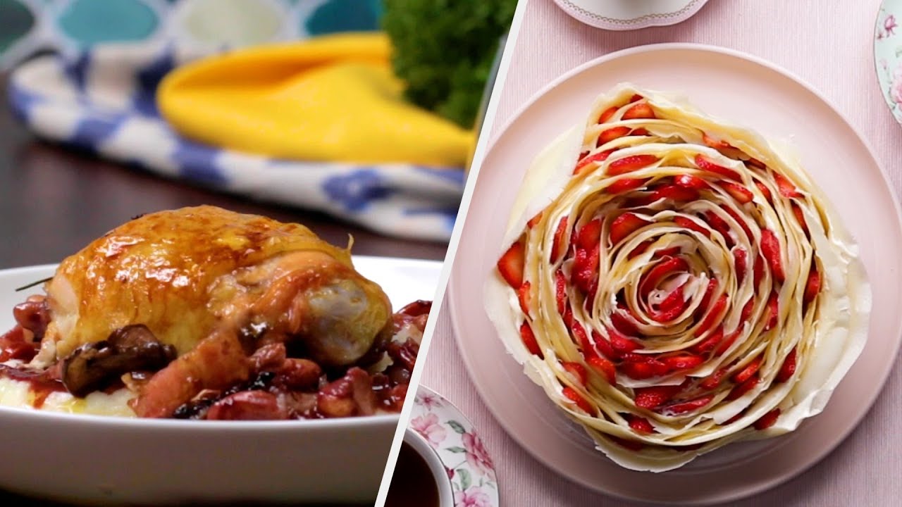 Amazing French Inspired Foods • Tasty Recipes