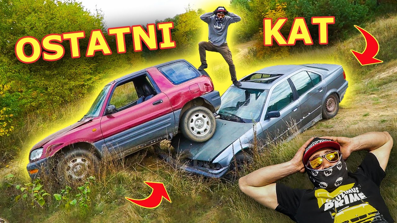 Przejechaliśmy Toyotą Rav4 po BMW E36!