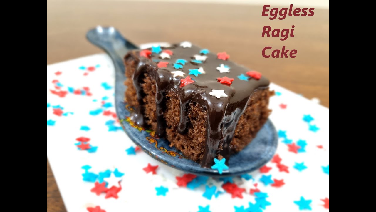 Healthy Ragi Cake/Eggless Ragi (Finger Millet) Chocolate Cake/ Spicegenics