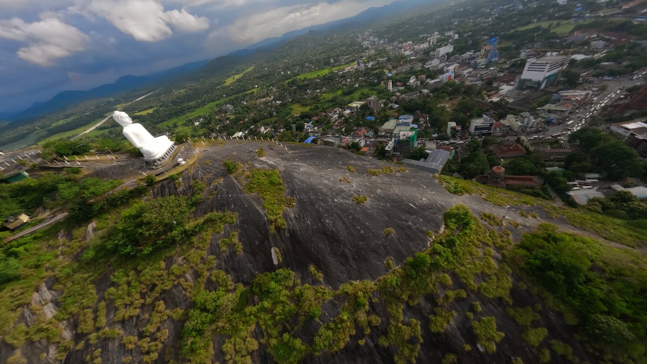 Athugala Buddha Statue in Kurunegala  - Cinematic FPV  Sri Lanka