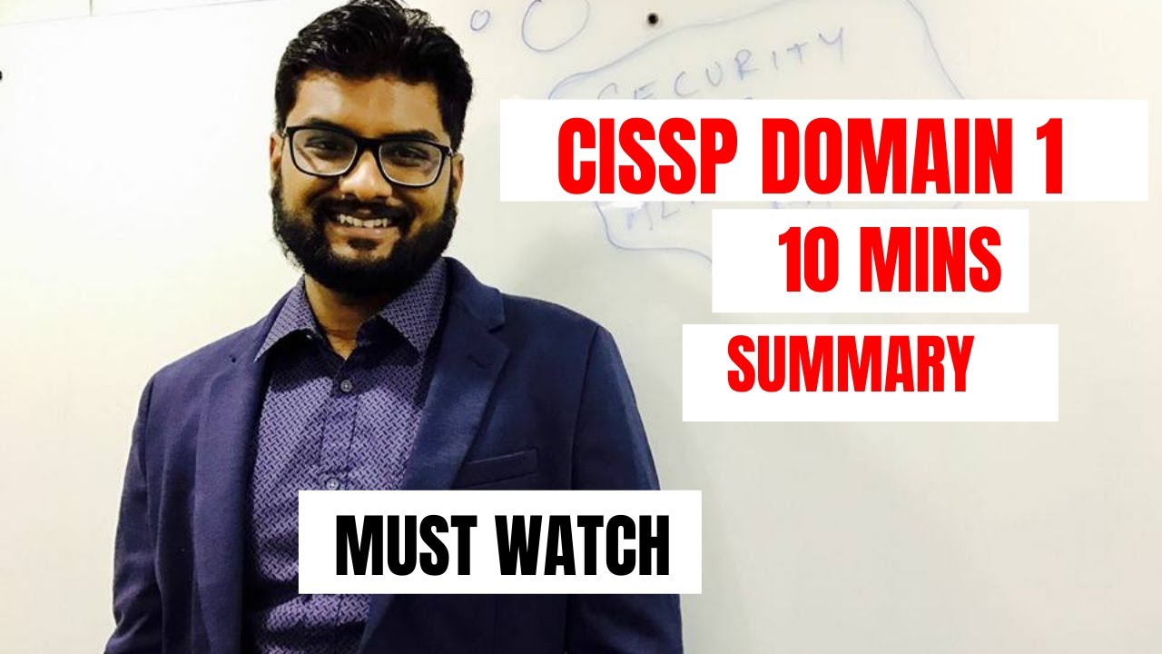 CISSP DOMAIN 1 10-минутный обзор 2021
