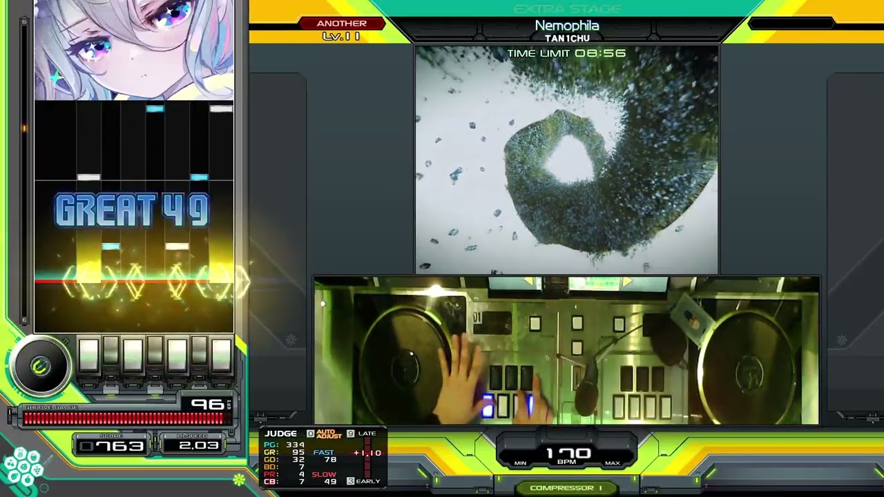 【beatmania IIDX】Nemophila Another HARD CLEAR！